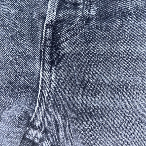 RE/DONE Originals 70s Stove Pipe in Faded Coal With Rips 24 - Picture 15 of 15